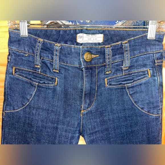 Vintage free people flare jeans Size: 25 - Picture 3 of 5